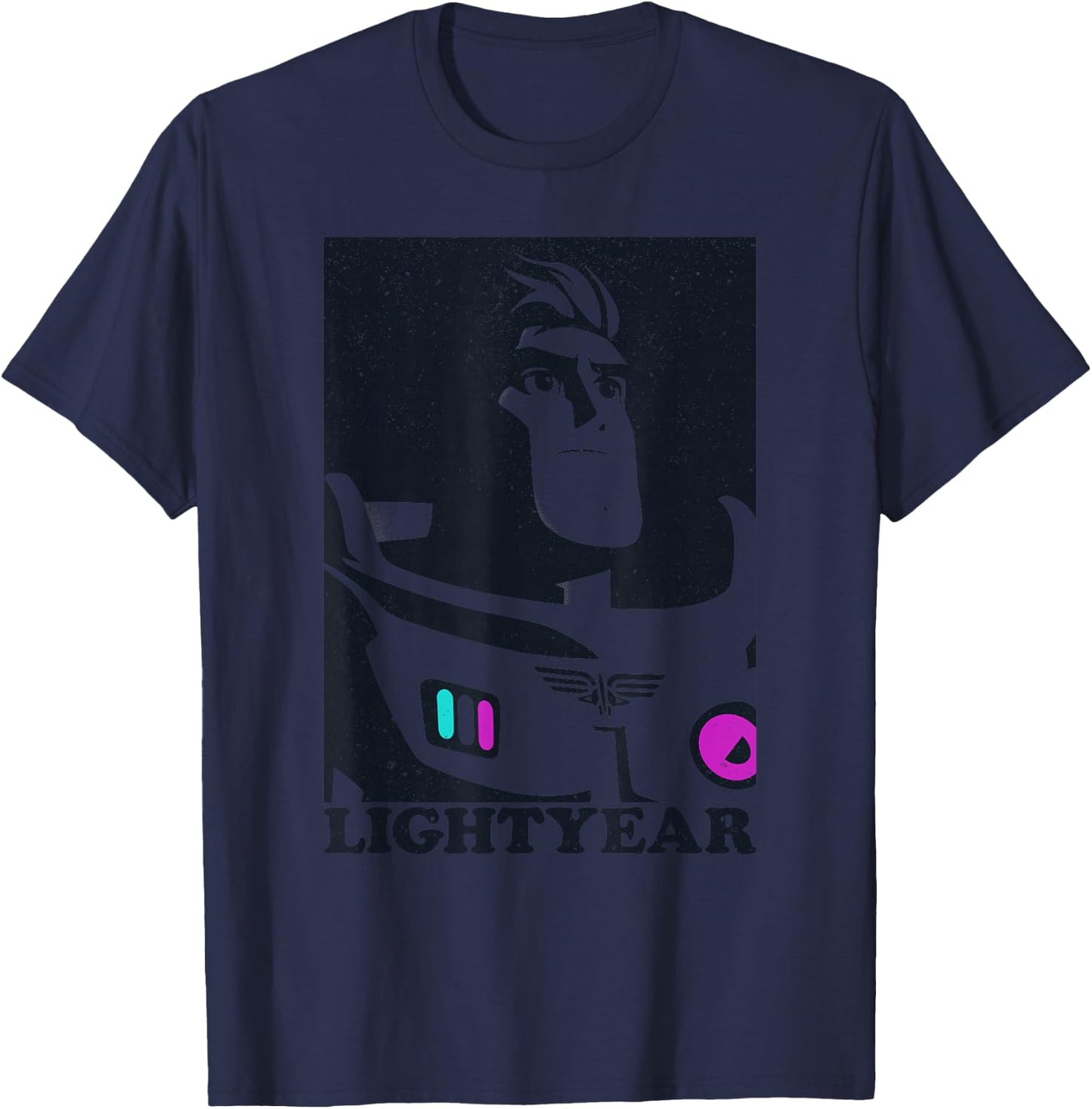 Disney Pixar Lightyear Buzz Lightyear Heroic Portrait T-Shirt - T-Shirt | Navy
