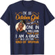 I'm An October Girl Black Women Libra Birthday T-Shirt - T-Shirt | Navy
