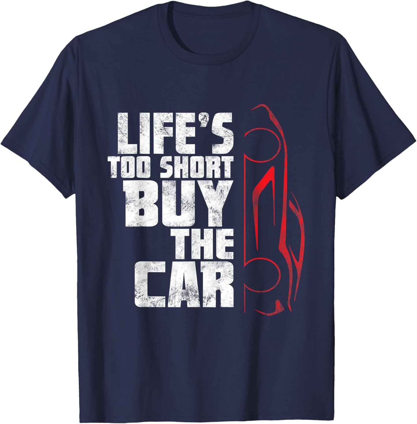 Car Lover enthusiast Shirt Gift Car Guys Salesman T-Shirt - T-Shirt | Navy