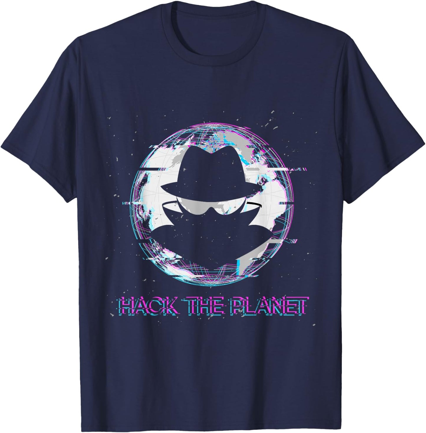 Hack the Planet T-Shirt - T-Shirt | Navy