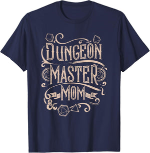 Dungeons & Dragons Mother's Day Dungeon Master Mom T-Shirt - T-Shirt | Navy