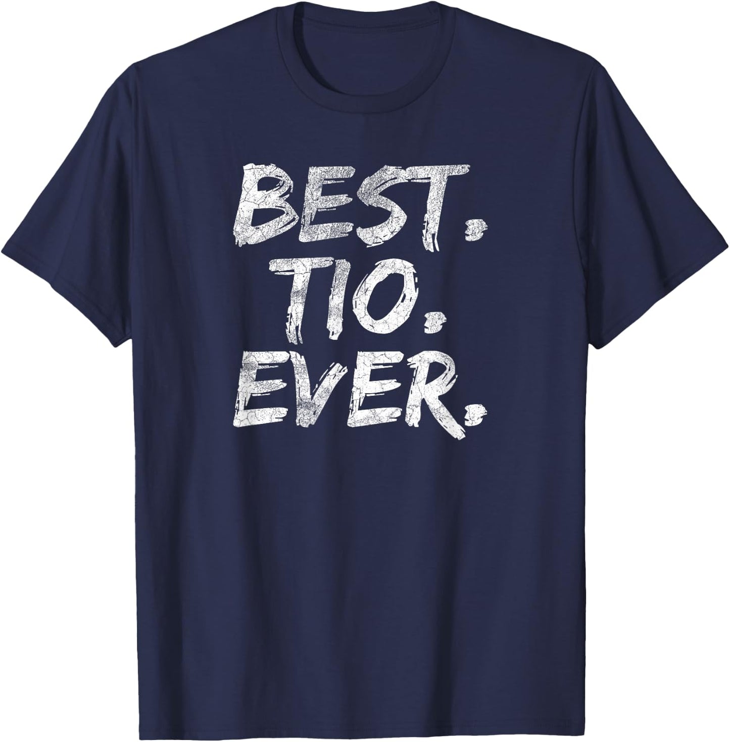 Best Tio Ever Shirt Grandpa Father's Day T-Shirt - T-Shirt | Navy