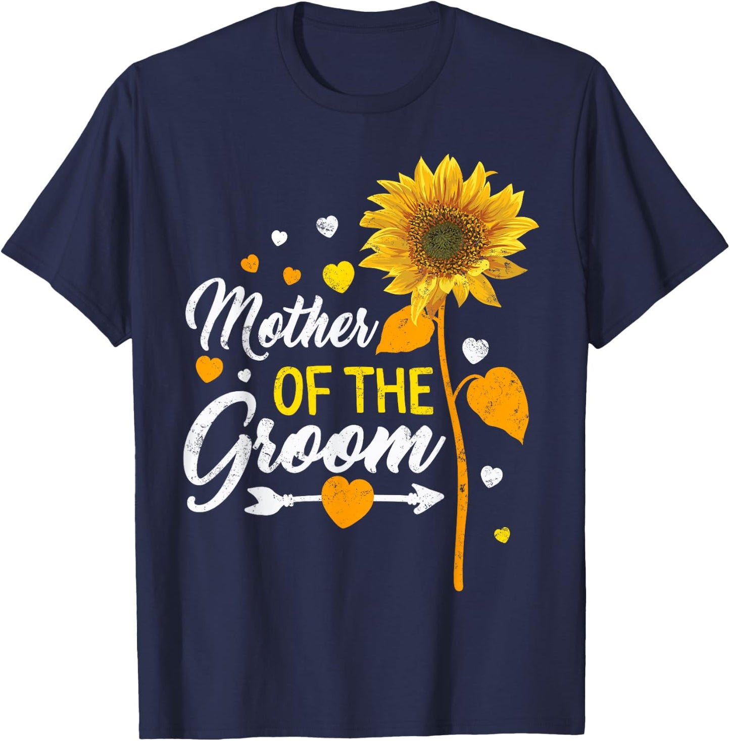 Wedding Matching Mother of the Groom Sister Of The Groom T-Shirt - T-Shirt | Navy