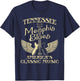 Tennessee Blues America's Classic Music - Musician T-Shirt - T-Shirt | Navy