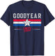 Goodyear Retro Vintage Shirt Gift Women Men Kids T-Shirt - T-Shirt | Navy