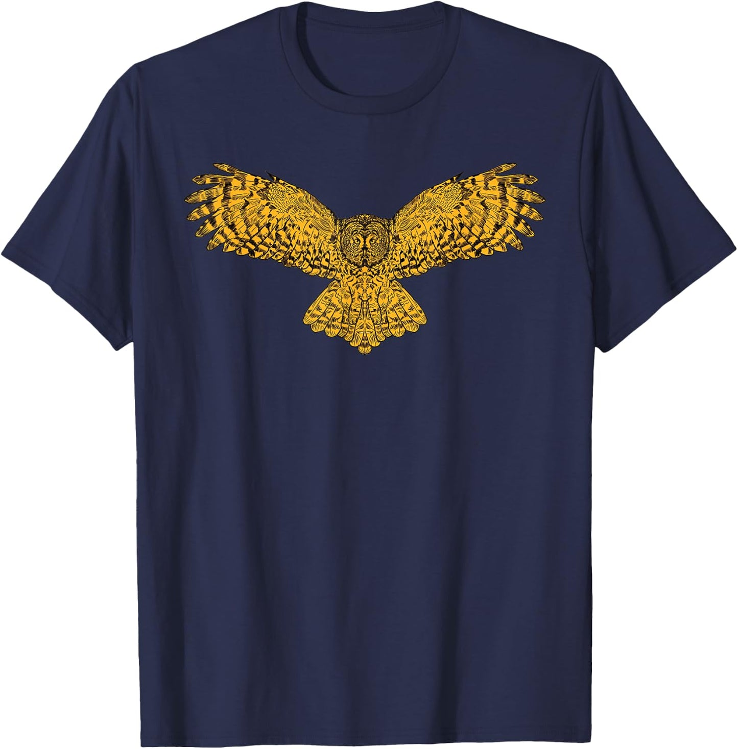 Cute Night Owl Bird Lover Gift Men Women Kids Mom Dad Teens T-Shirt - T-Shirt | Navy