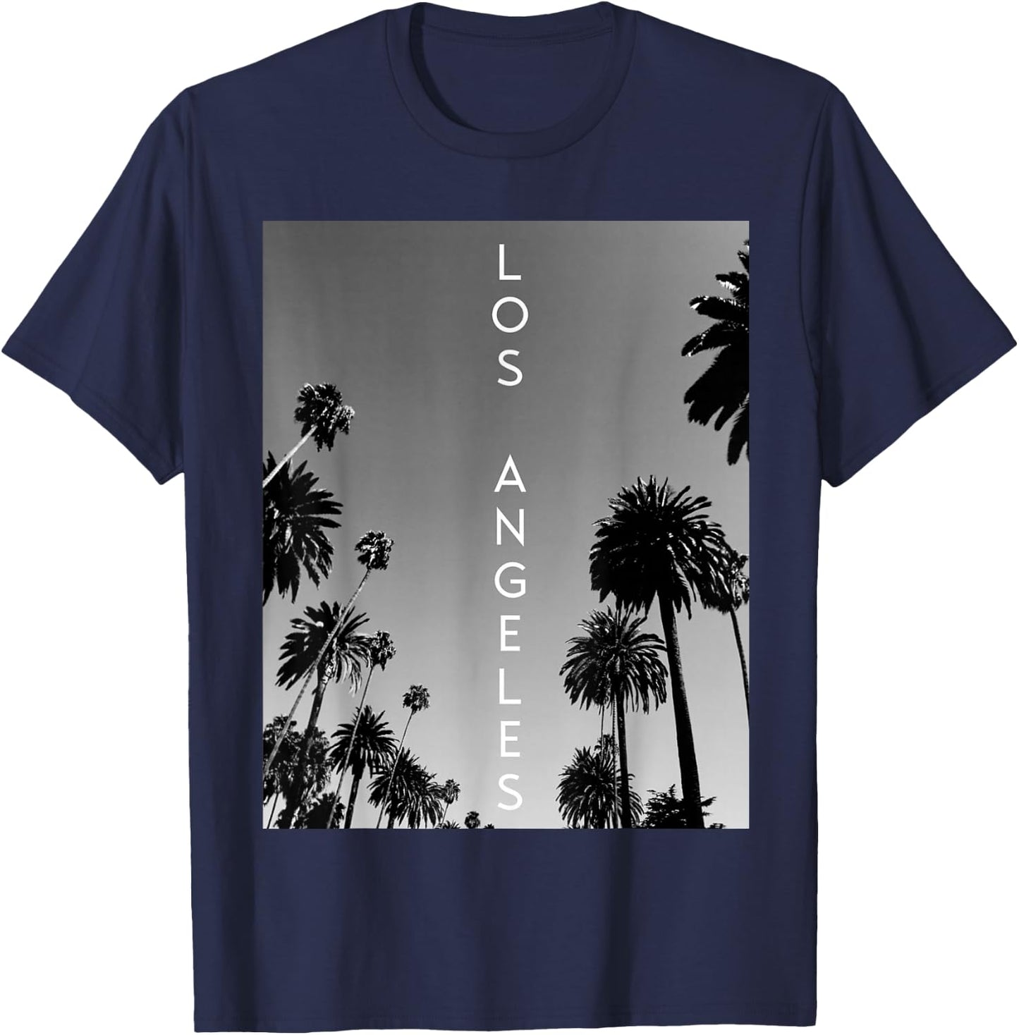 LA T Shirt Los Angeles Love Souvenir Gift Men Women Kids T-Shirt - T-Shirt | Navy