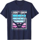 I Don't Swim I Fly, Swimming T-Shirt - T-Shirt | Navy