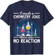 Women's Gift Molecules Periodic Table Chemistry T-Shirt - T-Shirt | Navy