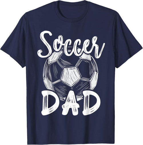 Soccer Dad Family Matching Team Player Soccer Ball