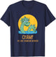 Champ The Lake Champlain Loch Ness Monster Cryptozoology T-Shirt - T-Shirt | Navy