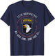 D-Day 75th Anniversary 101st Airborne Div. WWII Vintage T-Shirt - T-Shirt | Navy