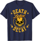 Death Before Decaf Coffee T-Shirt - T-Shirt | Navy