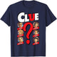 Clue Modern Logo and Characters T-Shirt - T-Shirt | Navy