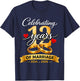 12 Years of Marriage 12th Anniversary 2014 2026 Shirt T-Shirt - T-Shirt | Navy