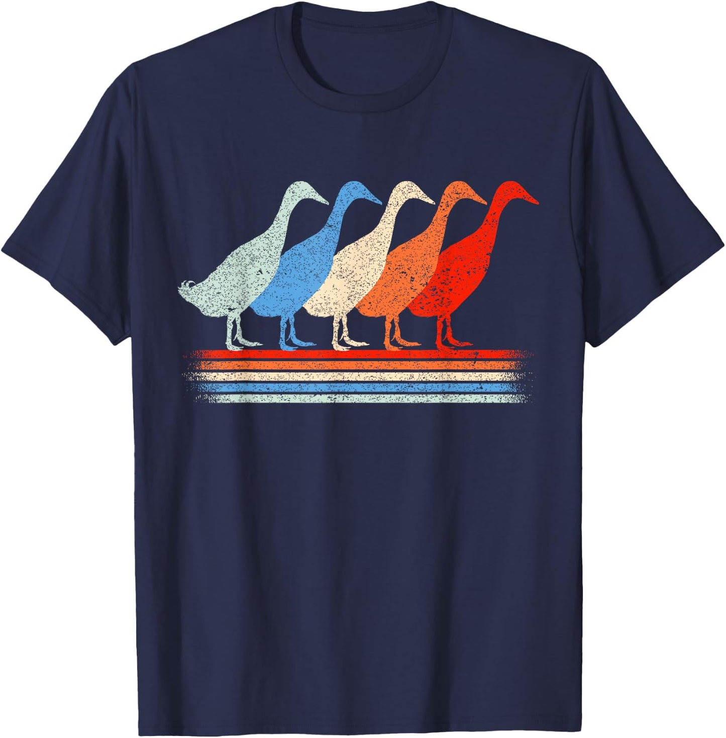 Runner duck lovers runner ducks T-Shirt - T-Shirt | Navy
