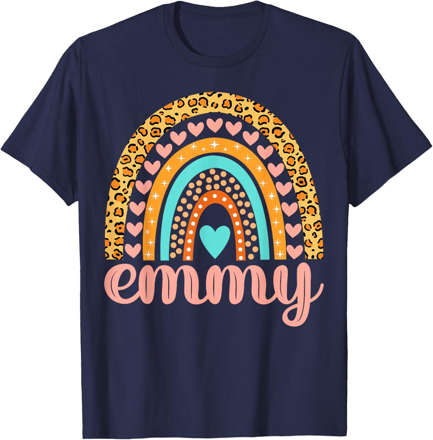 Emmy Emmy Name Birthday Shirt Gift T-Shirt - T-Shirt | Navy