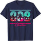 Hawaii Area Code 808 Vintage Retro Hawaiian Islands T-Shirt - T-Shirt | Navy