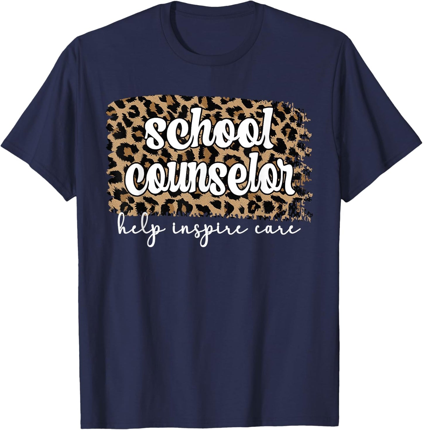 Best School Counselor School Counseling T-Shirt - T-Shirt | Navy