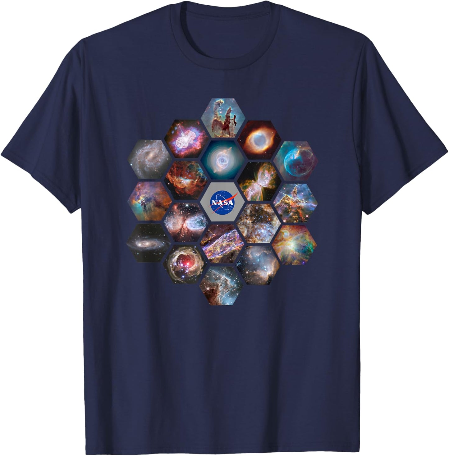 James Webb Space Telescope JWST T-Shirt - T-Shirt | Navy