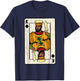 King Spades African American Card Halloween T-Shirt - T-Shirt | Navy