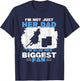 Barrel Racer Fan Dad Father Rodeo Horse Barrel Racing T-Shirt - T-Shirt | Navy