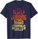 I'm Silently Judging Your Board Games Skills - Tabletop Game T-Shirt - T-Shirt | Navy