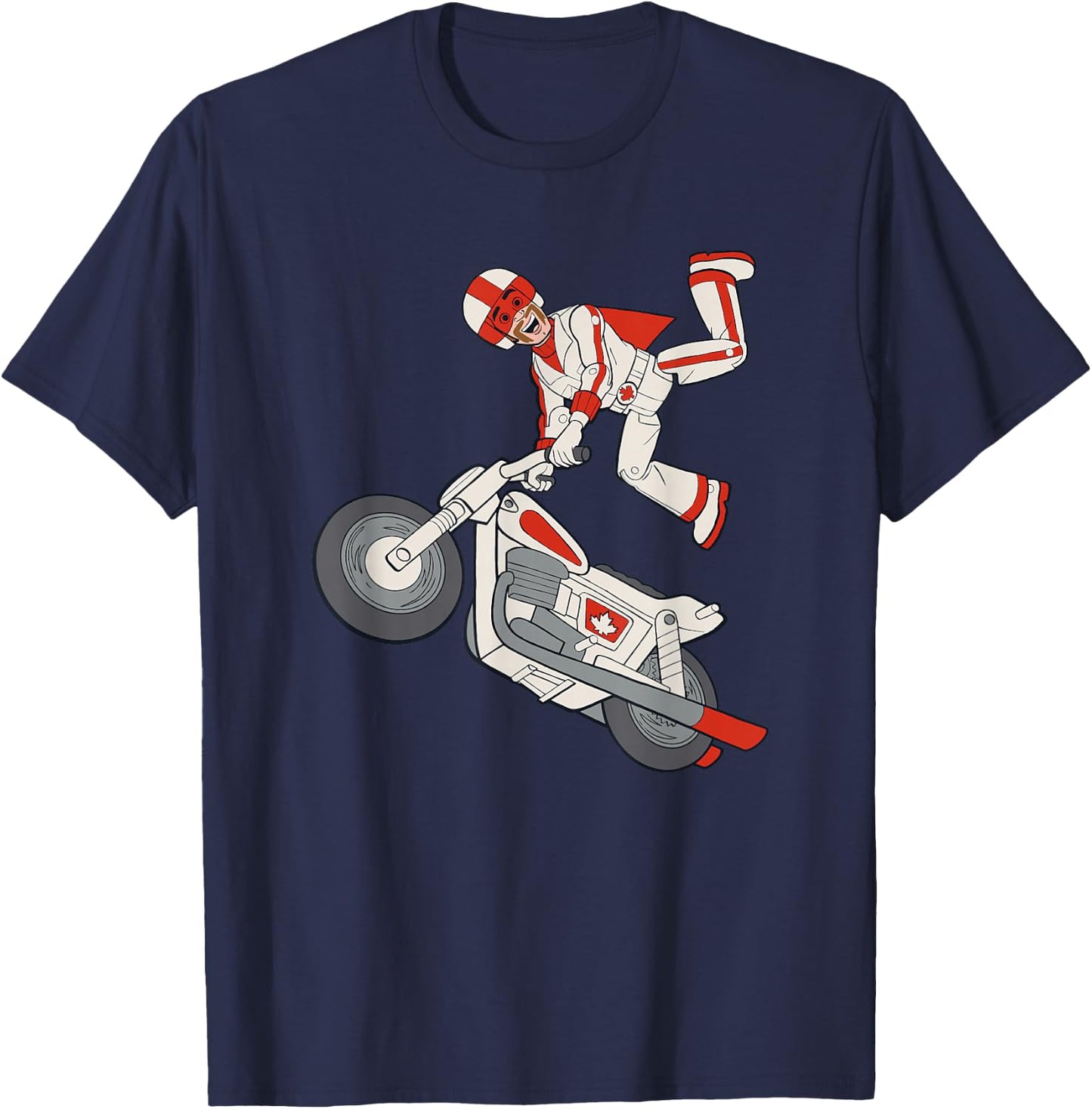Disney Pixar Toy Story 4 Duke Caboom Stunt Jump T-Shirt - T-Shirt | Navy