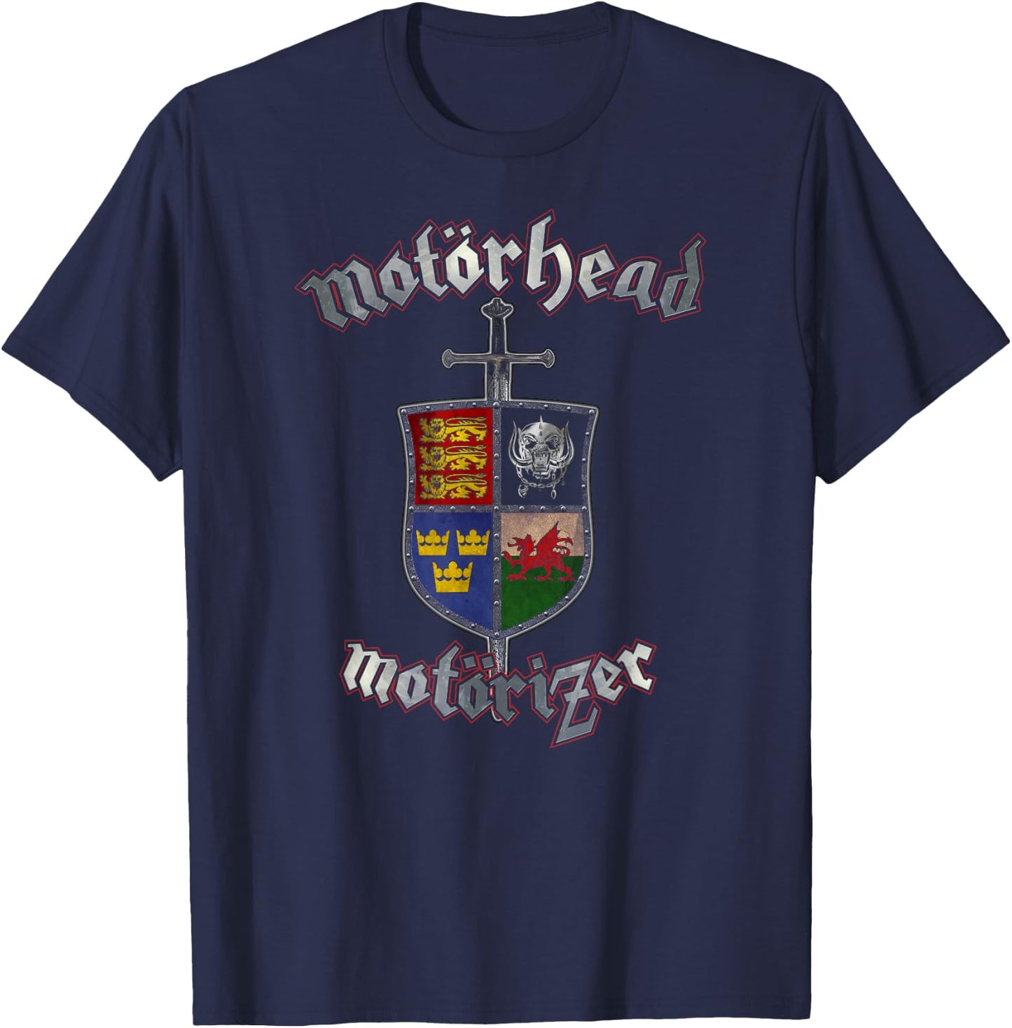 Motörhead – Motorizer Tour T-Shirt - T-Shirt | Navy