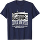 Lincoln New Mexico Old Courthouse Billy the Kid Escapes T-Shirt - T-Shirt | Navy