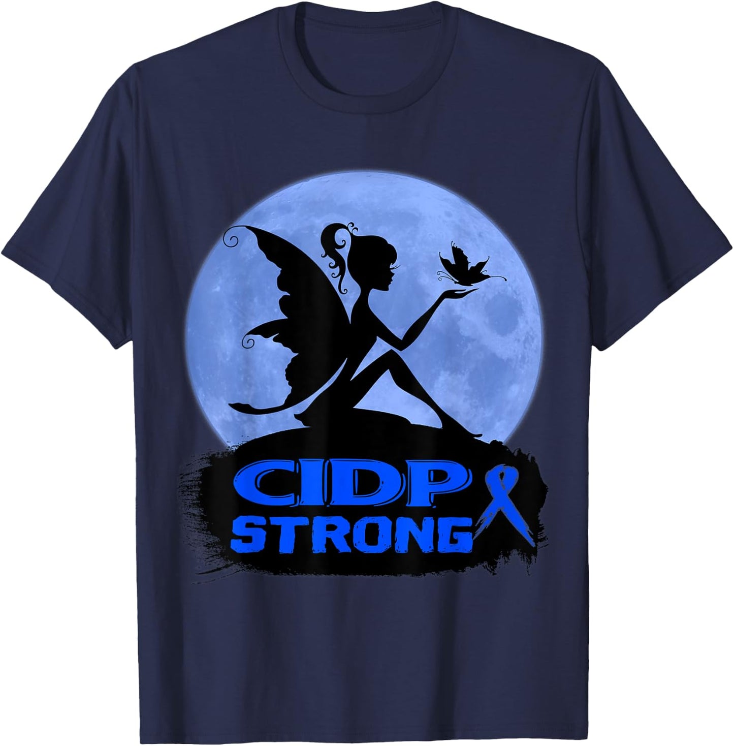 CIDP Awareness T-Shirt - T-Shirt | Navy