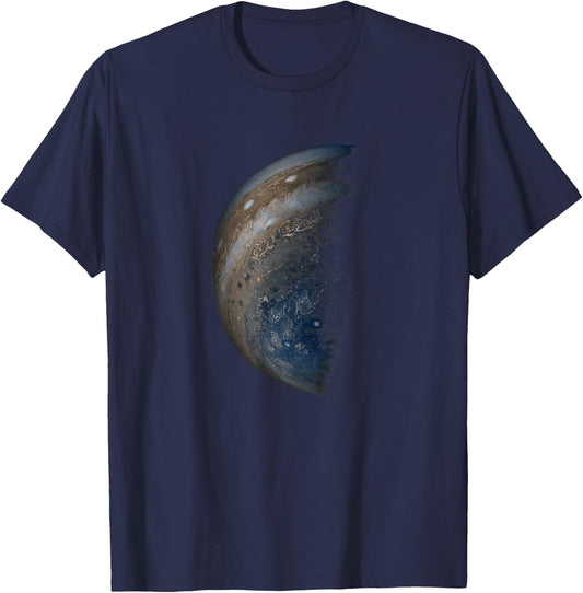 NASA Juno Jupiter space T-Shirt - T-Shirt | Navy