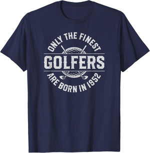 74 Year Old Golfer: Golfing Golf 1952 74th Birthday T-Shirt - T-Shirt | Navy