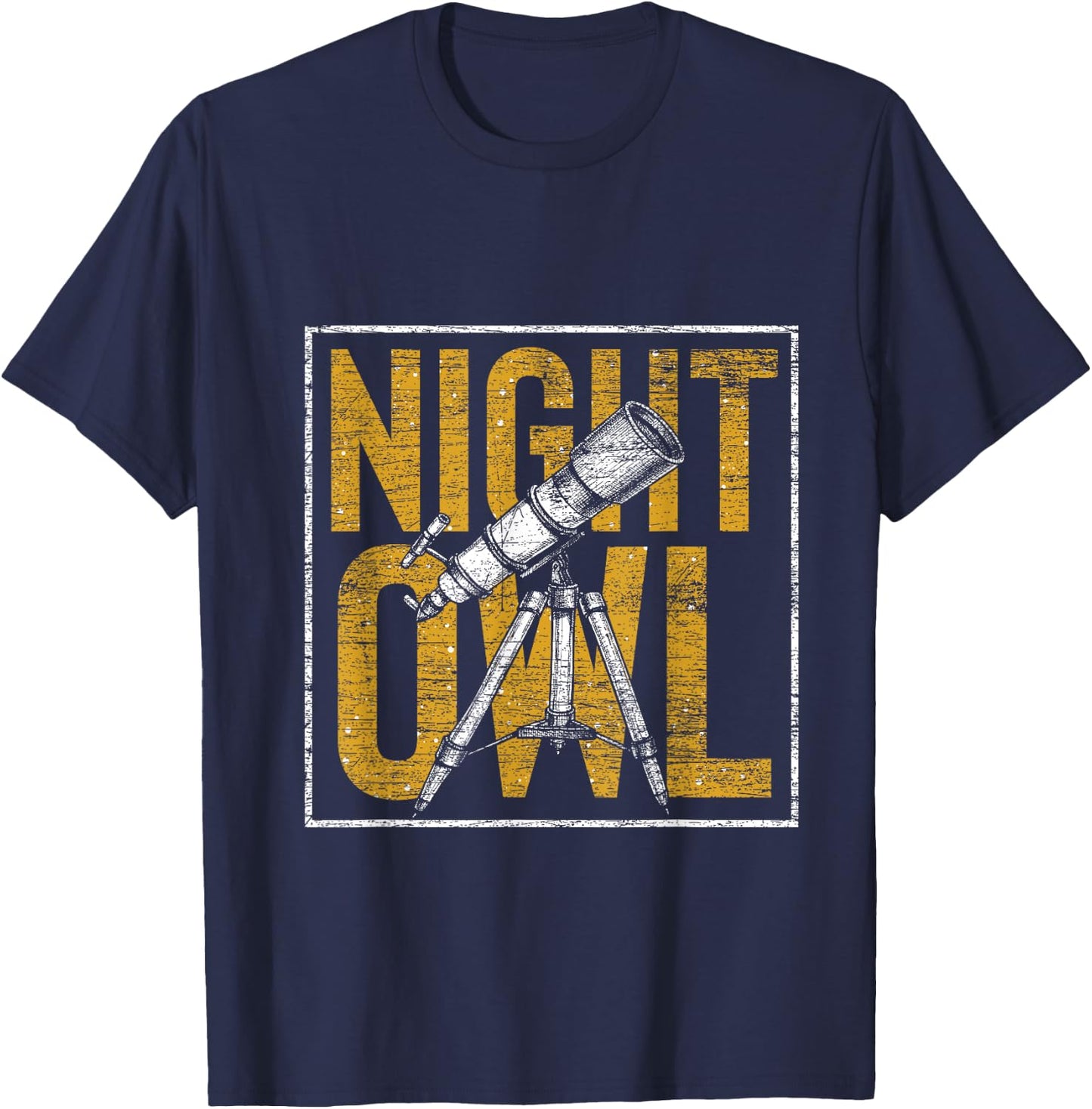 Stargazing Scientist Stars Constellation Gift Astronomy T-Shirt - T-Shirt | Navy