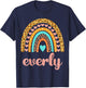 Everly Everly Name Birthday Shirt Gift T-Shirt - T-Shirt | Navy
