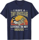 Tegu Lizard Reptile Herpetologist T-Shirt - T-Shirt | Navy