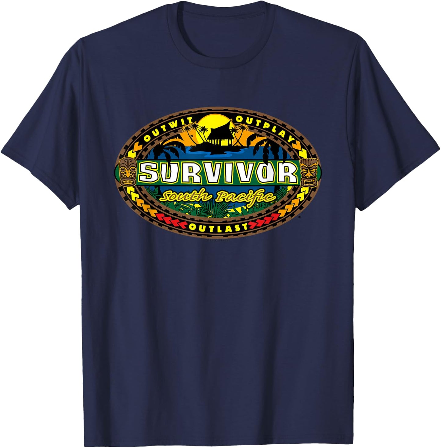 Survivor South Pacific T-Shirt - T-Shirt | Navy