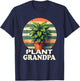 Plant Grandpa Nature Botanical Gardener Plant Gardening T-Shirt - T-Shirt | Navy