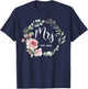 Mrs. Est. 2024 Just Married Wedding Wife Mr & Mrs Women T-Shirt - T-Shirt | Navy
