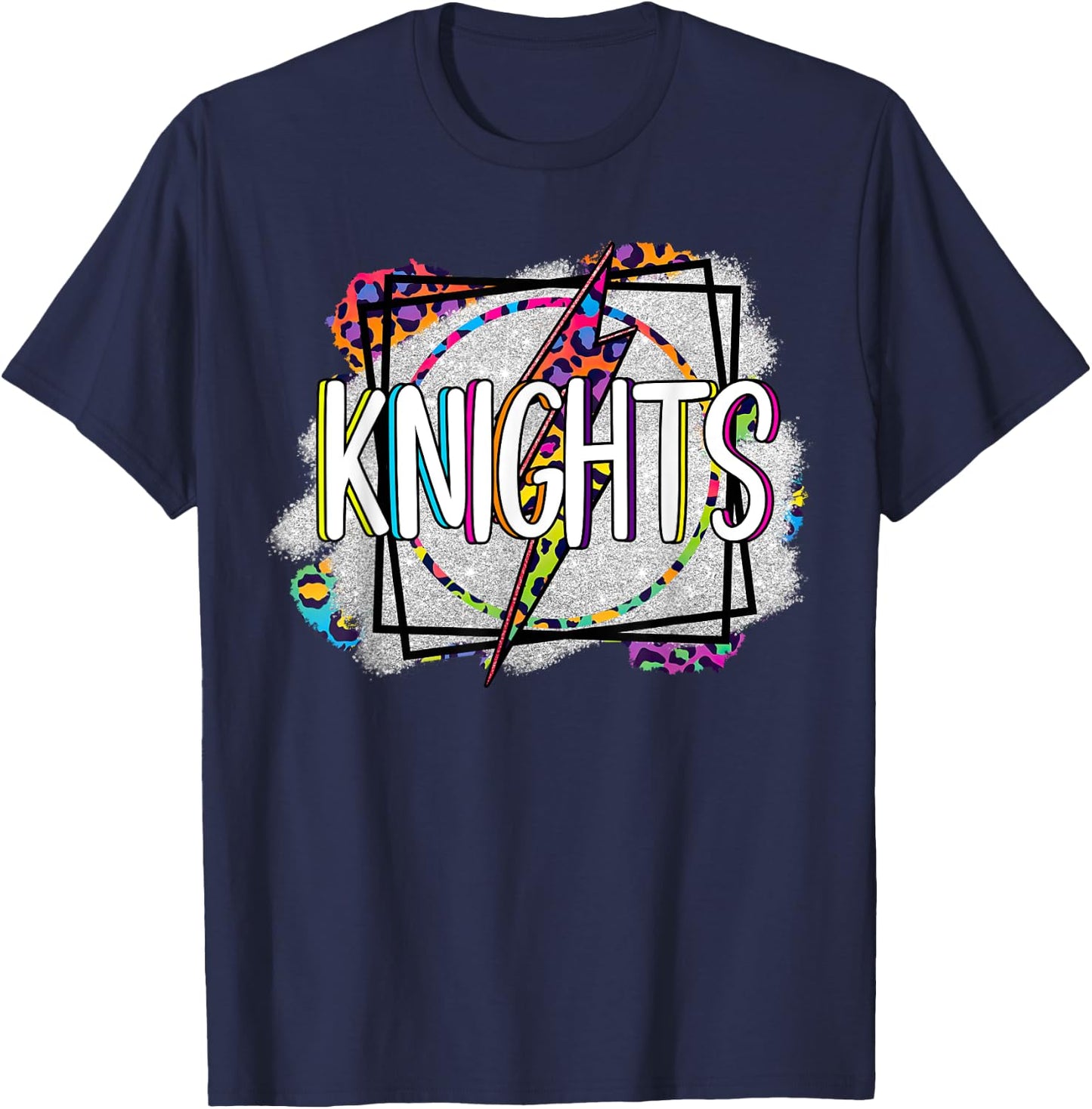 Knights School Sports Fan Team Spirit Women Kids T-Shirt - T-Shirt | Navy