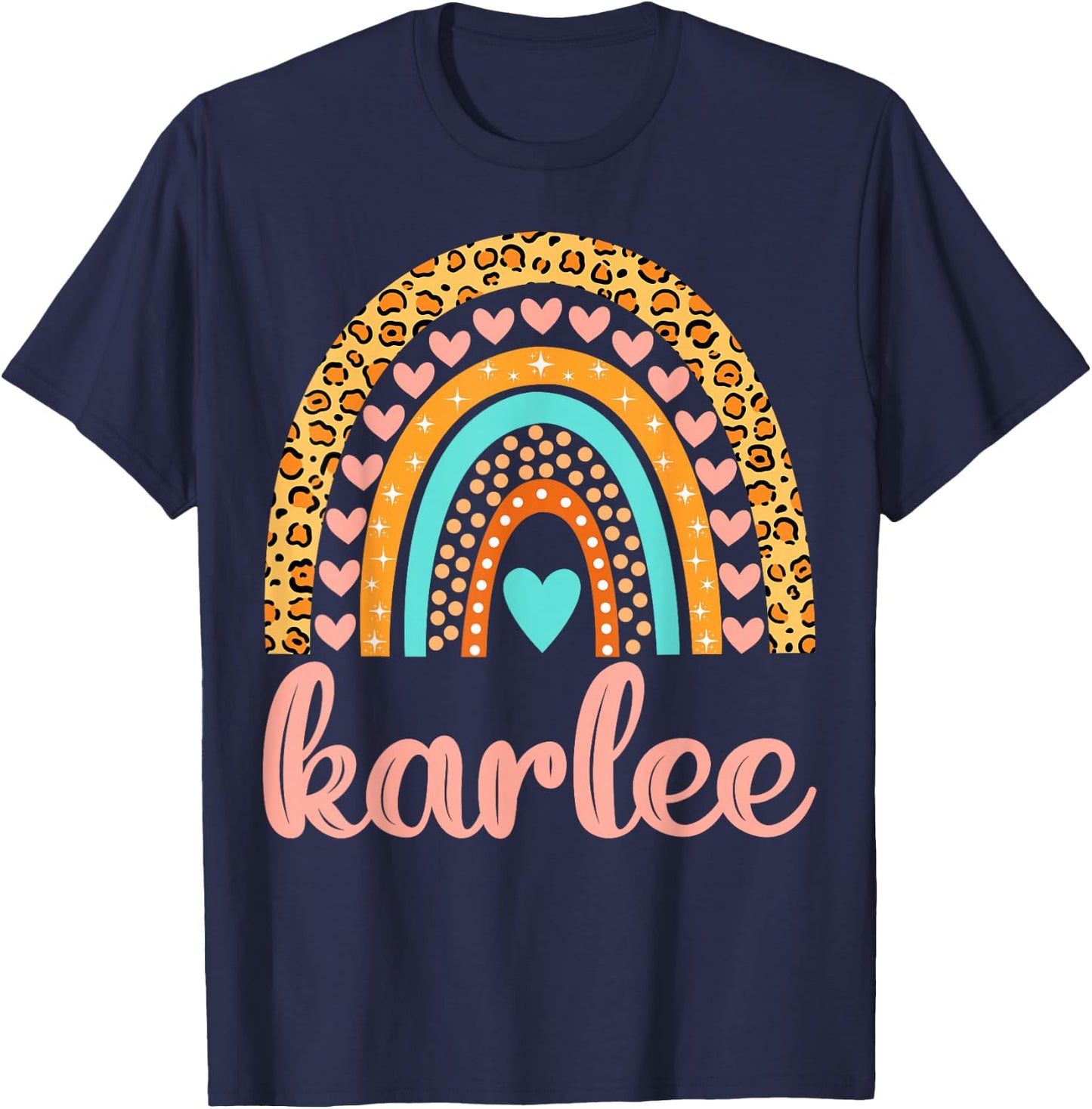 Karlee Karlee Name Birthday Shirt Gift T-Shirt - T-Shirt | Navy