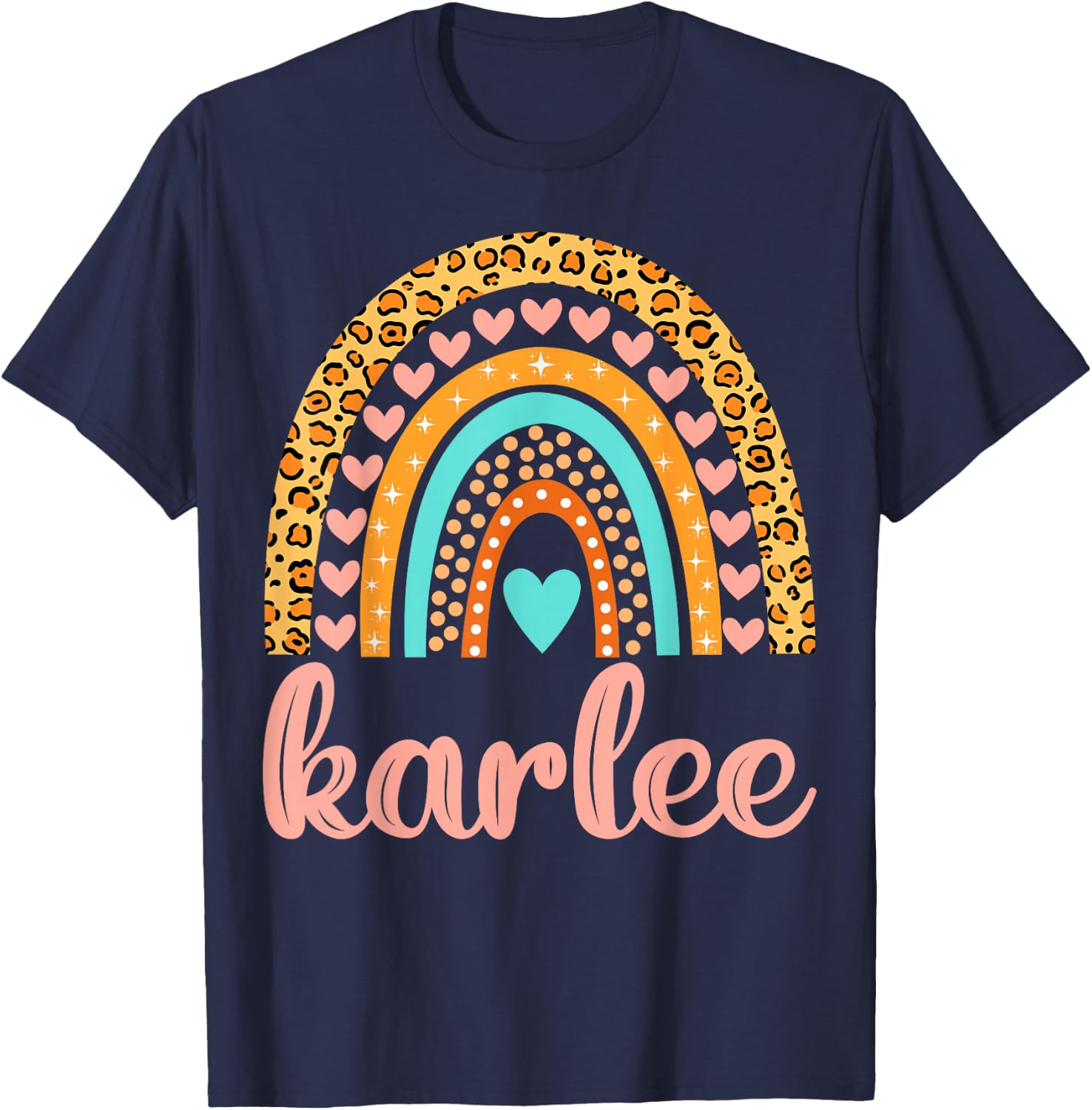 Karlee Karlee Name Birthday Shirt Gift T-Shirt - T-Shirt | Navy