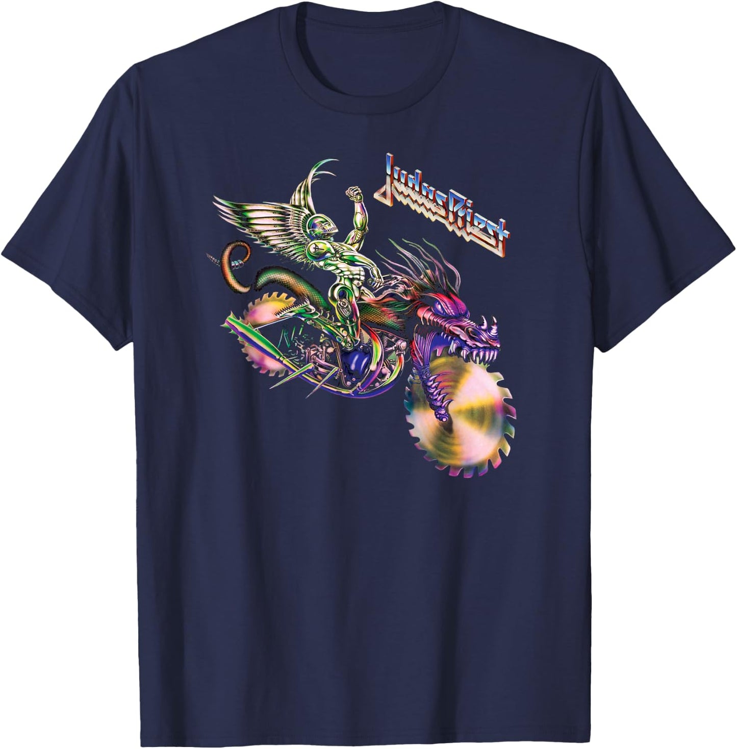 Judas Priest – Painkiller Solo Small T-Shirt - T-Shirt | Navy