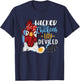 Funny Chicken Lovers Wicked Chickens Lay Deviled Eggs T-Shirt - T-Shirt | Navy