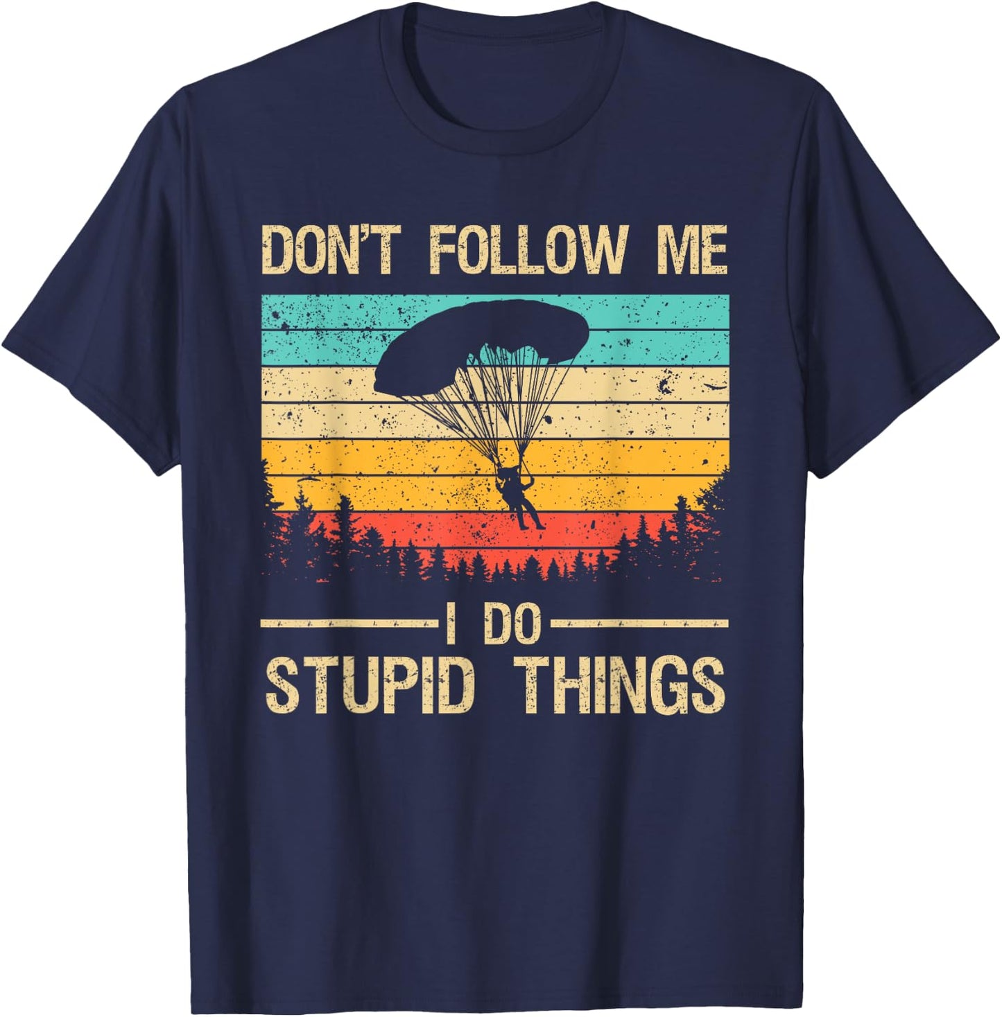 Funny Skydiving Art Women Skydiver Skydive Lovers T-Shirt - T-Shirt | Navy