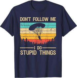 Funny Skydiving Art Women Skydiver Skydive Lovers T-Shirt - T-Shirt | Navy