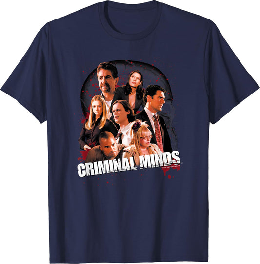 Criminal Minds Brain Trust T-Shirt - T-Shirt | Navy