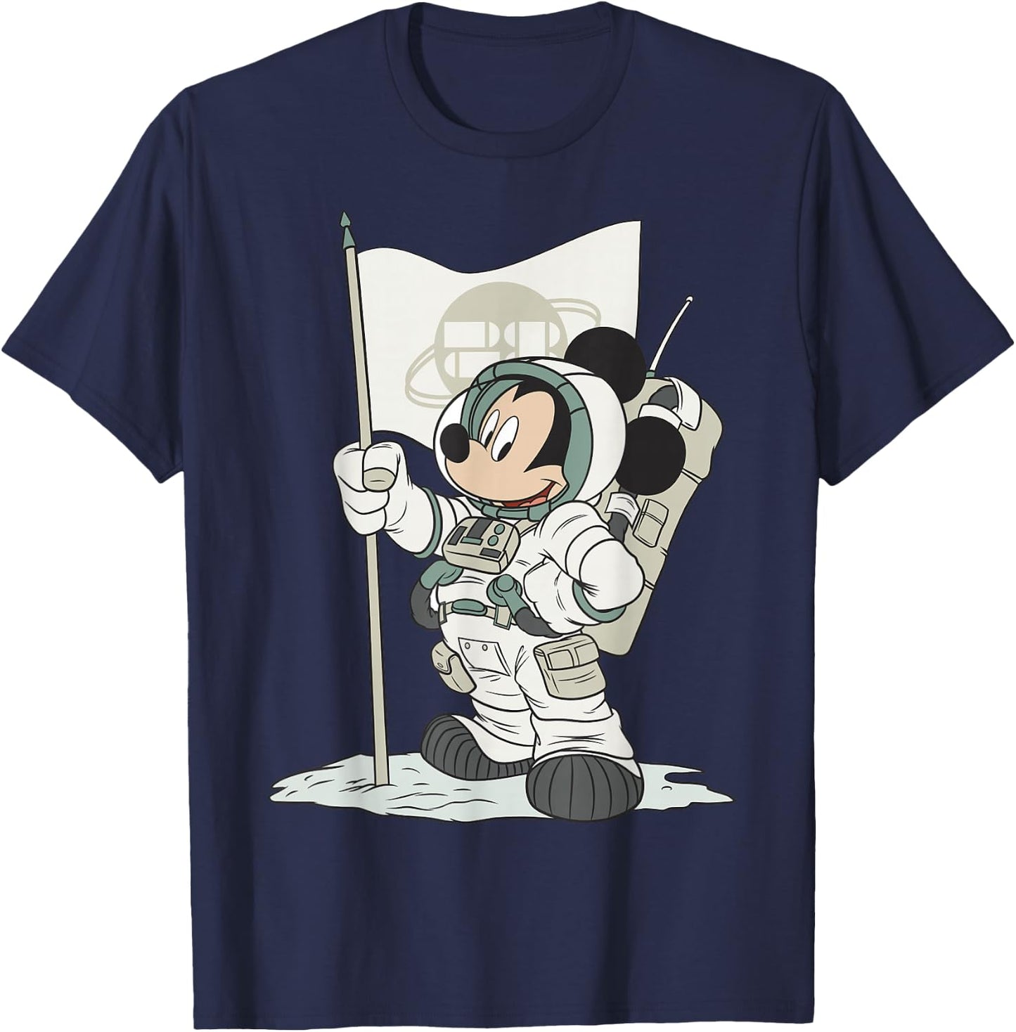 Disney Mickey Mouse Astronaut Outfit Small T-Shirt - T-Shirt | Navy