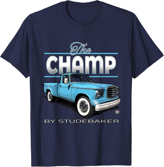 Studebaker Champ classic pick up truck T-Shirt - T-Shirt | Navy