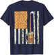 Brewery American Flag Craft Beer American Pride T-Shirt - T-Shirt | Navy